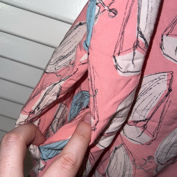 Maeve Anthropologie Pink with Sailboat Tourista Romper - Picture 13 of 15